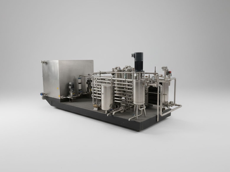 Skid-Mounted Fish Oil Refining System 3D Model