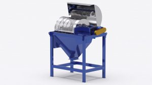 Spiral Vibrating Elevator & Sieve Machine View