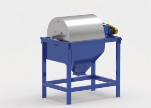 Spiral Vibrating Elevator & Sieve Machine View