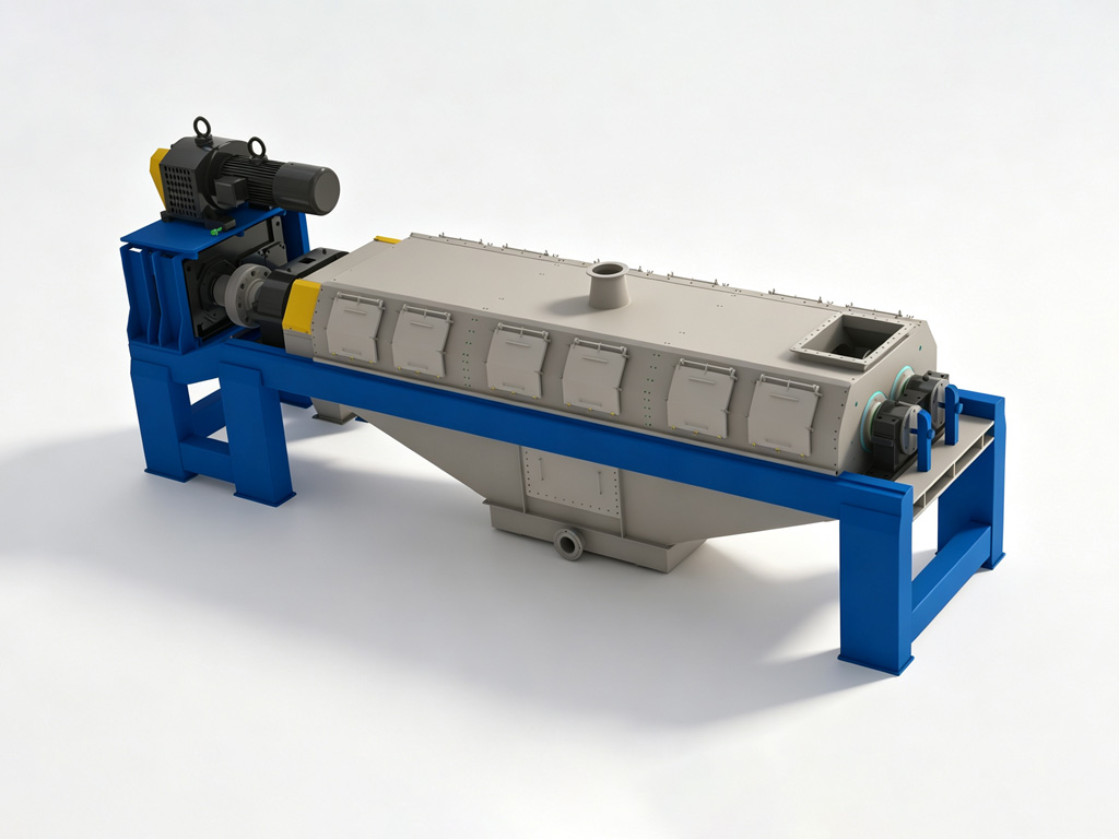 Twin Screw Press for Fish Meal & Insect Oil Extraction