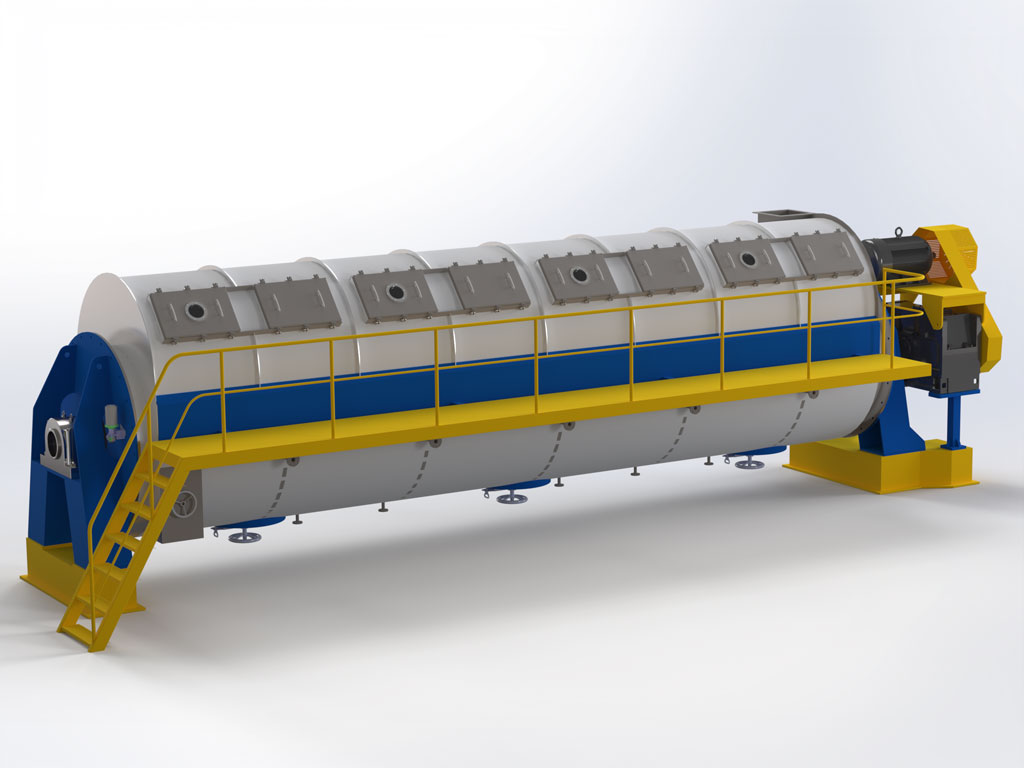 Disc Dryer for Insect Meal & Protein Lines