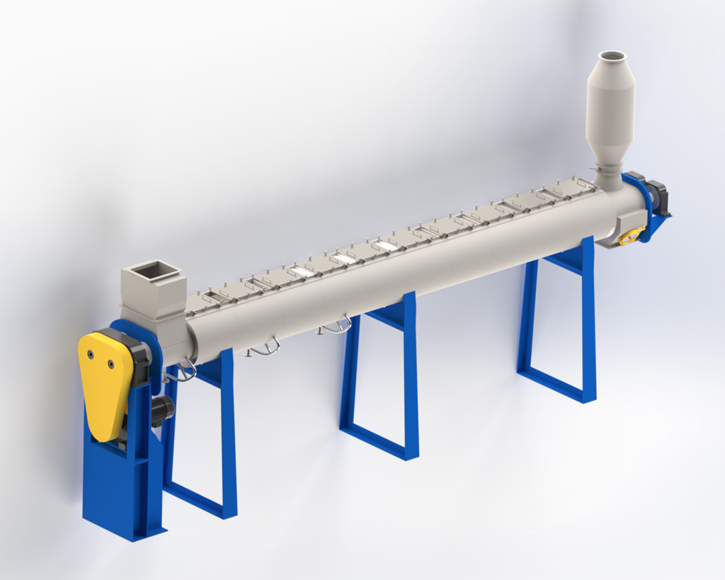 Steam Cooker for Fish Meal & Insect Protein Lines