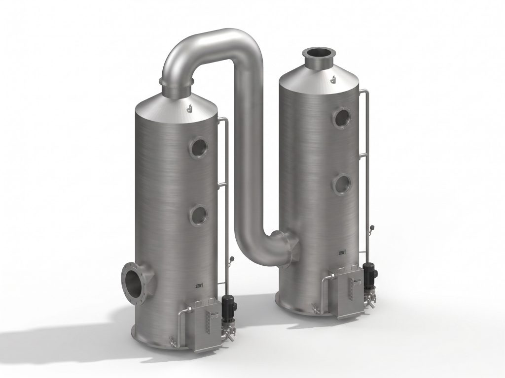 Wet Scrubber for Odor Control in Fishmeal & Insect Protein Plants