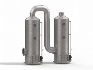 Wet Scrubber for Odor Control in Fishmeal & Insect Protein Plants View